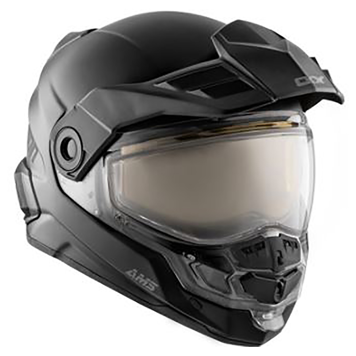 CKX Mission AMS Electric Heated Shield Snowmobile Helmet Solid Matt